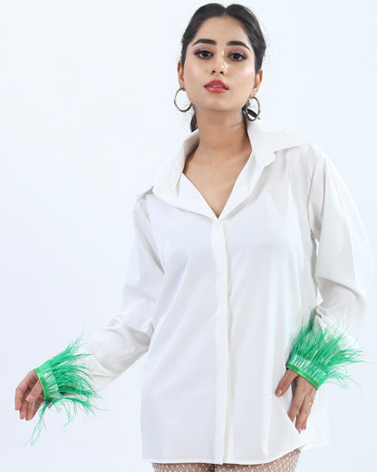 Women Satin Shirt Women wearing Long Shirt Girls Satin Shirts Ladies Shirt Dress - House Of Majisha