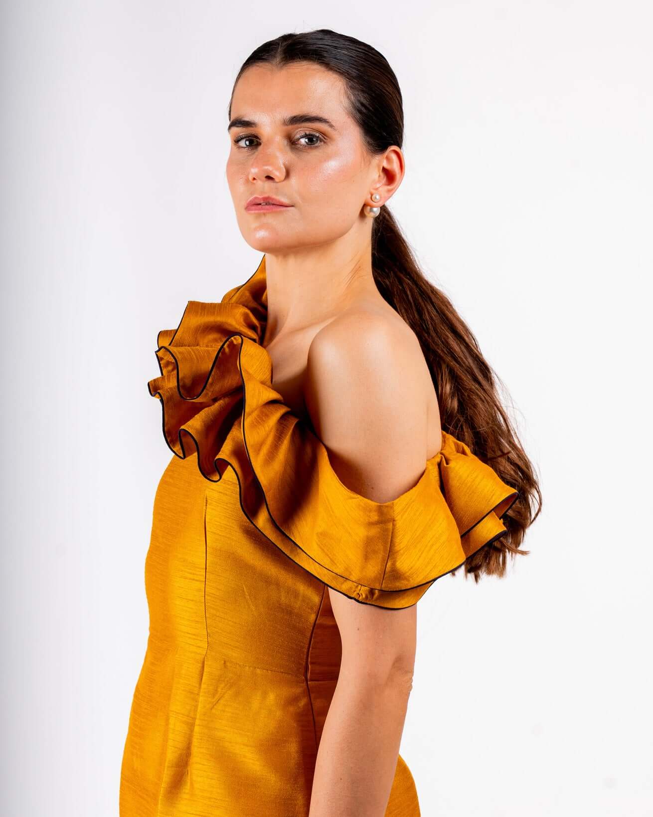 Mustard Bodycon Dress, Jacket, Above Rs. 3500,New Arrivals,NS, , House Of Majisha