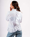 Cotton Ruffle Shirt, Long Shirts New Arrivals Women Online Clothing Collection,Women Shirts, COT-L-709, House Of Majisha