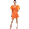 Women wearing Organza Dress, Dresses, Organza Dress, for Women Party Dress, Women Clothing, Women Wear House Of Majisha