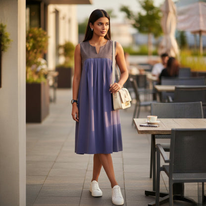 Sleeveless Midi Dress