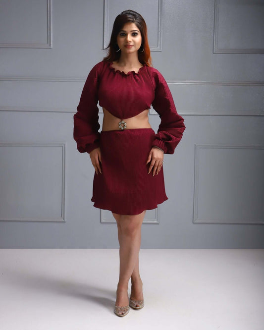 Women wearing Crop Top and Skirt,  - House Of Majisha 8338095014147