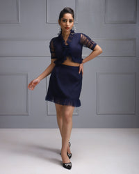 Women wearing Crop Top & Skirt,  - House Of Majisha 8338105860355