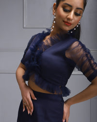 Women wearing Crop Top & Skirt,  - House Of Majisha 8338105860355