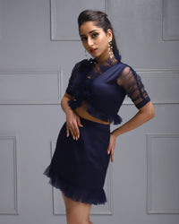 Women wearing Crop Top & Skirt,  - House Of Majisha 8338105860355